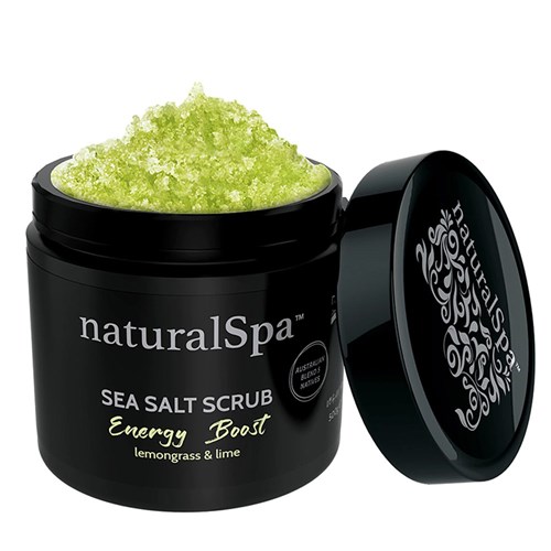 Sea Salt Scrub - Energy Boost - Lemongrass & Lime
